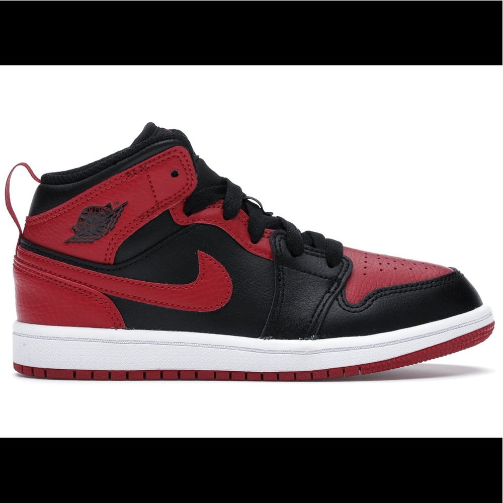 Kids Air Jordan 1 Mid Size 2.5